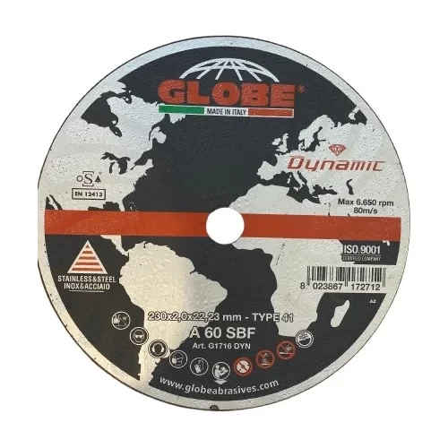 Globe Dynamic Cutting Disc