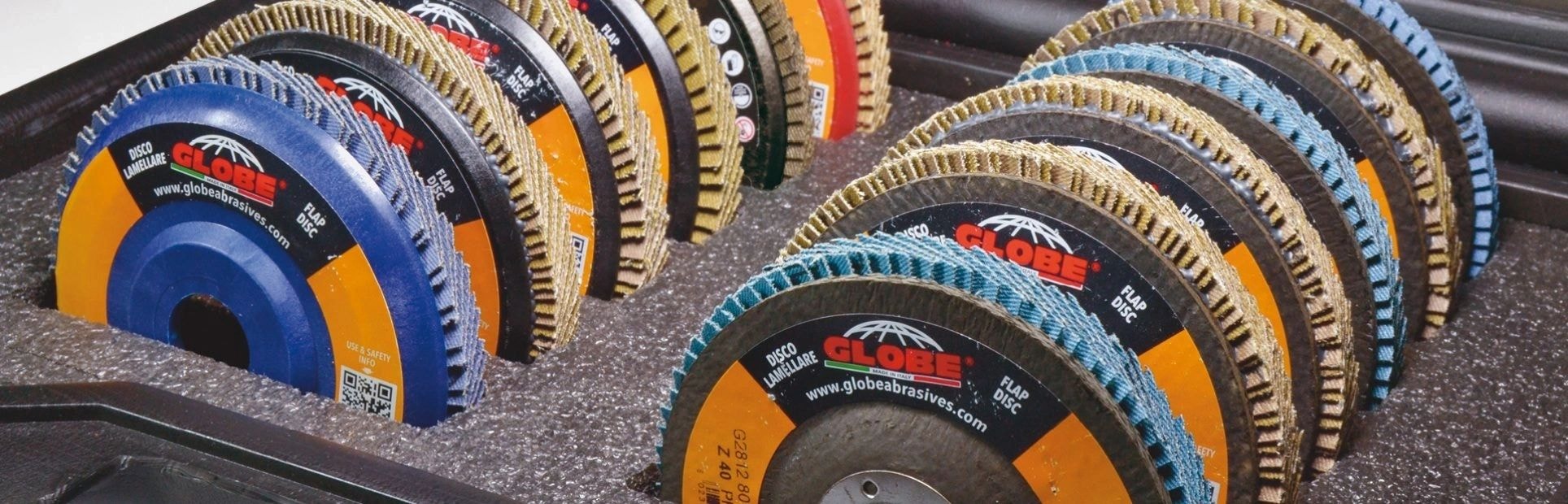 Globe GF-2812C Flap Disc P40
